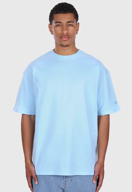 Мужская базовая футболка Dropsize, голубая