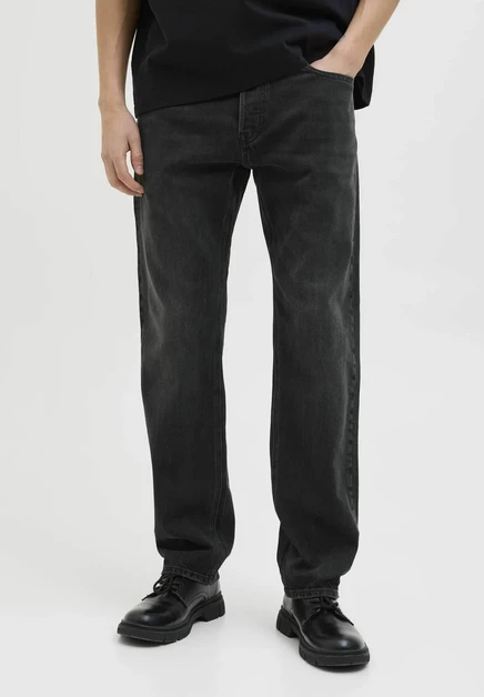 Jack & Jones Tapered fit JJIMIKE JJORIGINAL SBD 925 - Straight leg jeans - black denim black denim