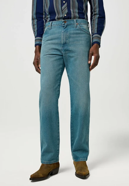 Мужские джинсы Wrangler Straight Leg, темно-серые
