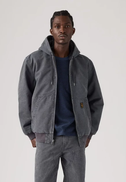 Мужская джинсовка Levi's Workwear Potrero, темно-серая