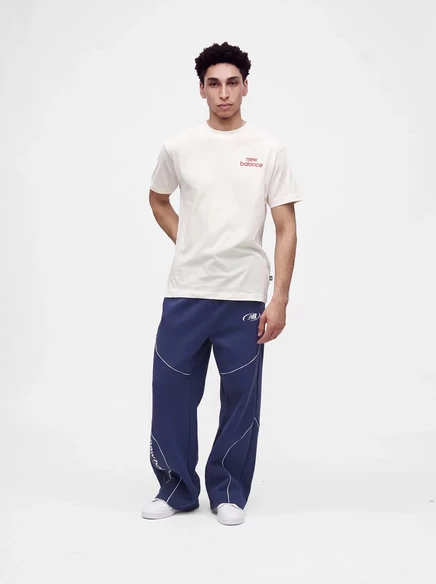 Мужская футболка New Balance Intelligent, бежевая