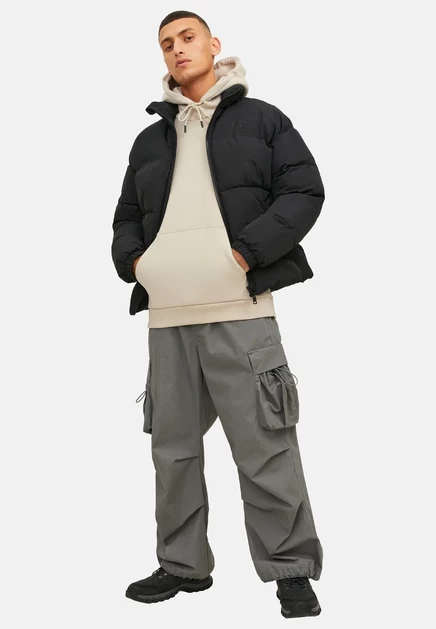 Мужские худи Jack & Jones, 2 шт., бежевые и черные