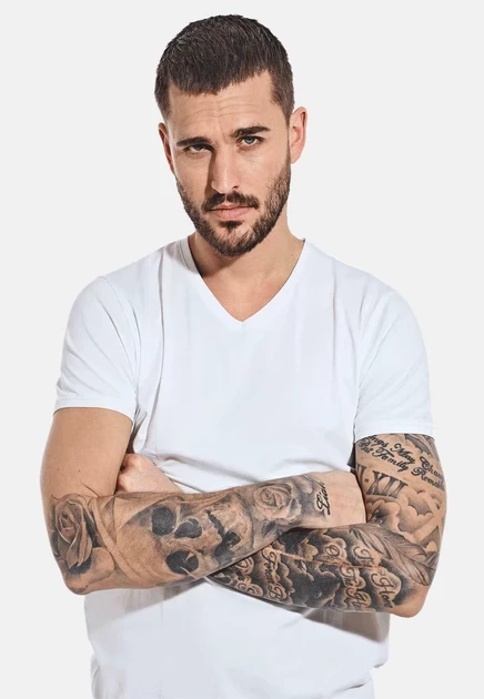 Мужская футболка Emilio Adani My Favorite, белая