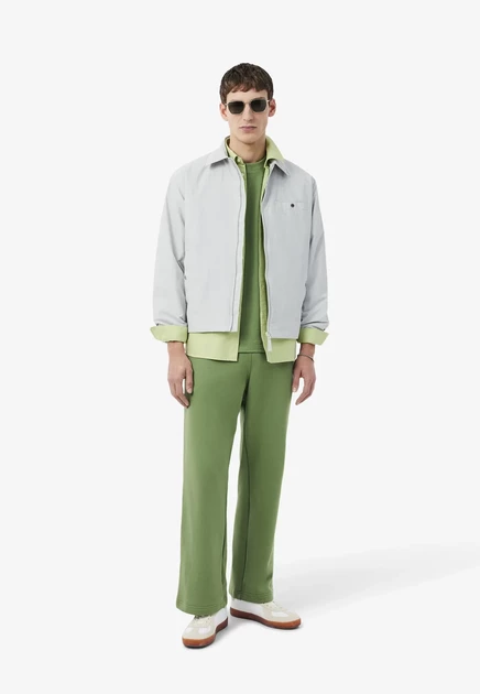 Мужская футболка Lacoste Basic, светло-зеленая