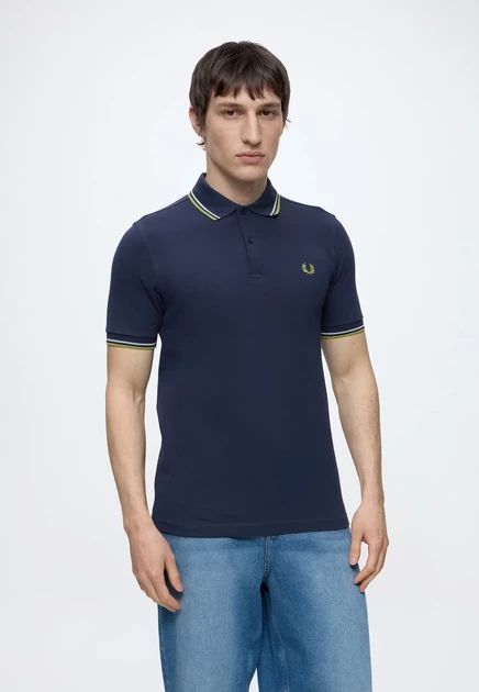 Мужское поло Fred Perry Twin Tipped, многоцветное