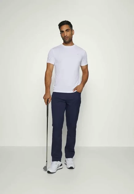 Мужские футболки Calvin Klein Golf, 2 шт., черно-белые