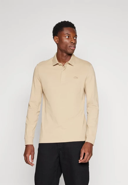 Мужское поло Lacoste PH2481-02S, тёмно-зелёное