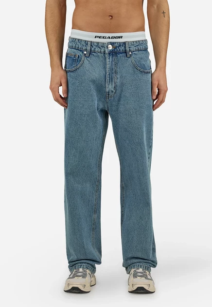 Мужские джинсы Pegador Baltra Baggy, синие