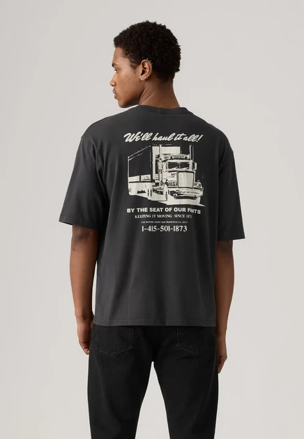 Мужская футболка Levi's Workwear Graphic, графитовая