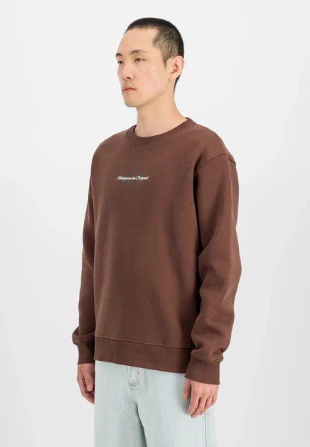 Мужской свитшот Alpha Industries Foam, пудровый