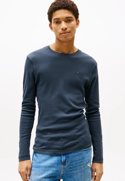 Мужской лонгслив Tommy Jeans Original, черный
