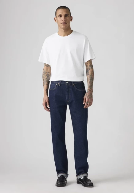 501® LEVI'S® ORIGINAL - Straight leg jeans - you're a star new selvedge rinse