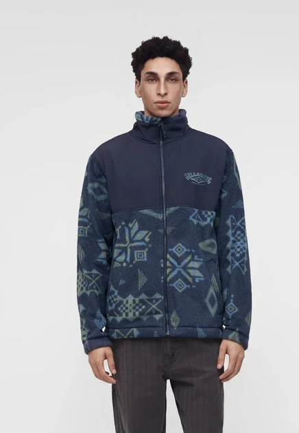 Billabong BOUNDARY REISSUE - Fleece jacket - charcoal grey navy