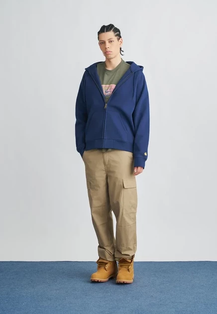 Мужская толстовка Carhartt WIP Chase, черно-золотая