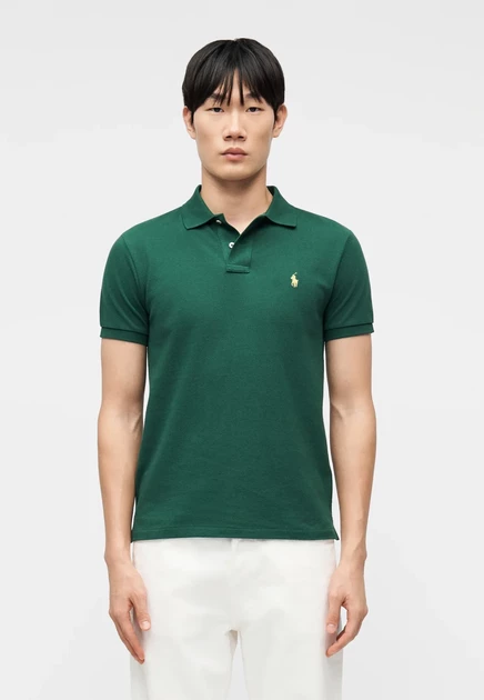 Мужское поло Polo Ralph Lauren Short Sleeve, зеленое