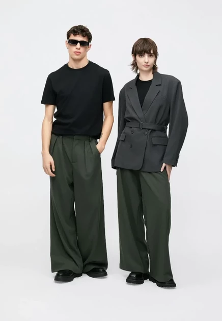 Унисекс брюки YOURTURN by Zalando, хаки