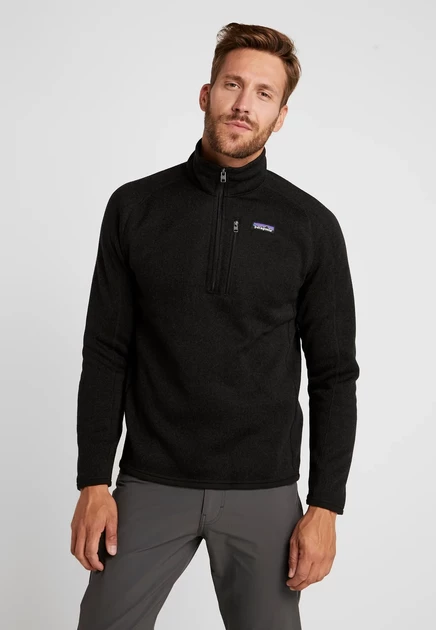 Мужской флис Patagonia Better Sweater, черный