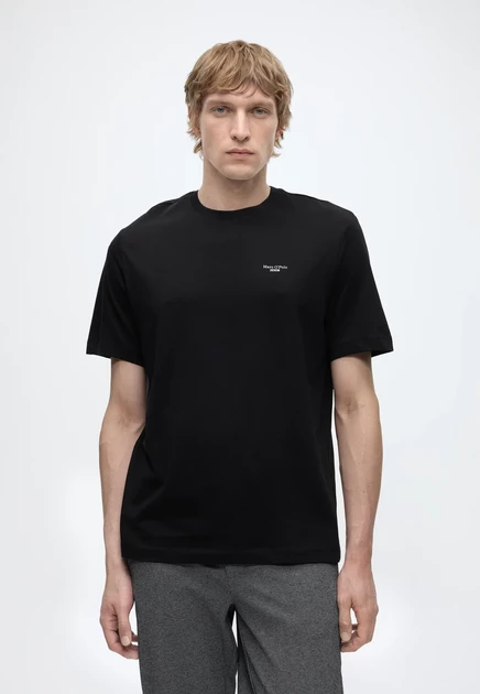 Мужская базовая футболка Marc O'Polo Denim, черная