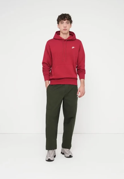 Мужское худи Nike Sportswear Club, красно-белое