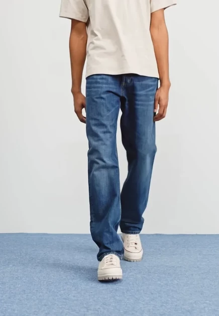 Мужские джинсы Carhartt WIP Marlow, темно-синие