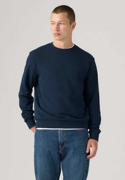 Мужской свитшот Levi's The Original HM Crew, серо-синий