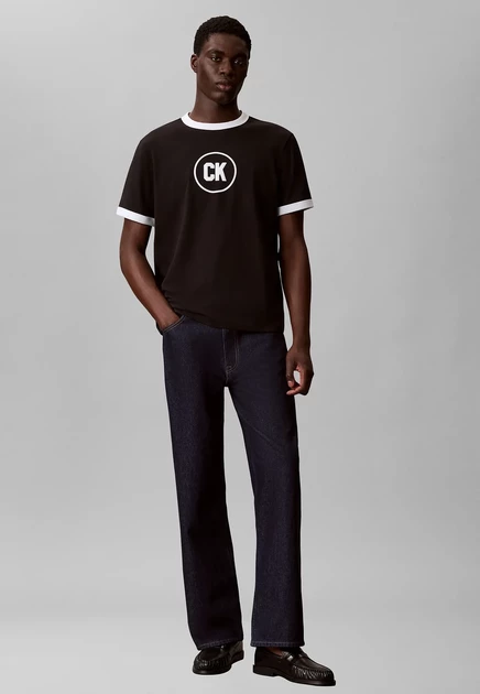 Унисекс-футболка Calvin Klein Jeans 20S MARCH, черная