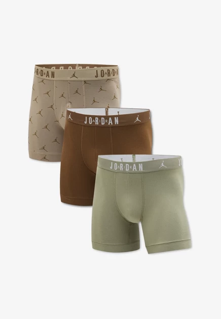 Мужские боксеры Jordan Flight, 3 шт., цвета хаки