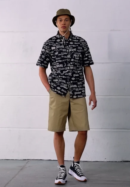Мужские шорты Dickies, хаки