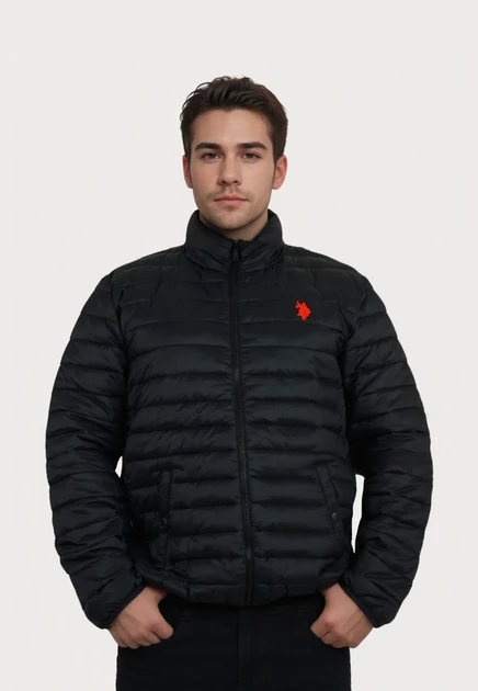 Мужская куртка U.S. Polo Assn. Stepp Light, черная