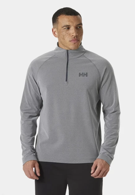 Мужской лонгслив Helly Hansen Tyri Half-Zip, черный