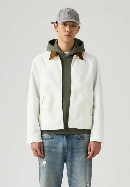 Мужская куртка Levi's Castro Full Zip, молочная