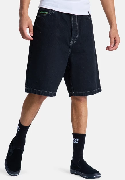 Мужские джинсовые шорты DC Shoes Baggy, чёрные