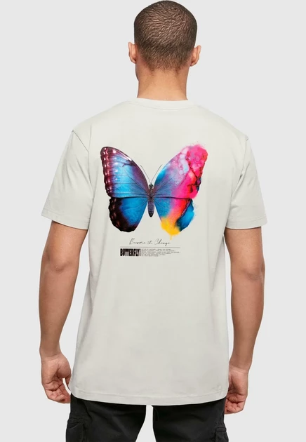 Мужская футболка Mister Tee Become the Change, белая