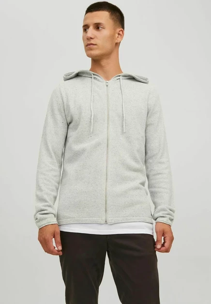 Мужская толстовка Jack & Jones Warmer Basic, серая
