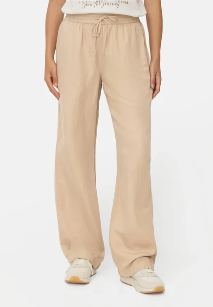 Женские брюки Camel Active Casual, широкие, песочные