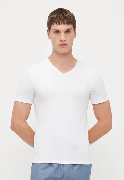 Мужские нижние футболки DIM Tee Good, 2 шт., белые