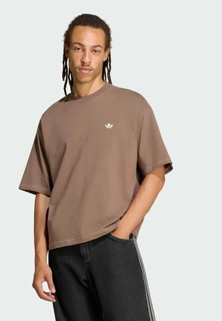 Мужская футболка adidas Originals Contrast, белая