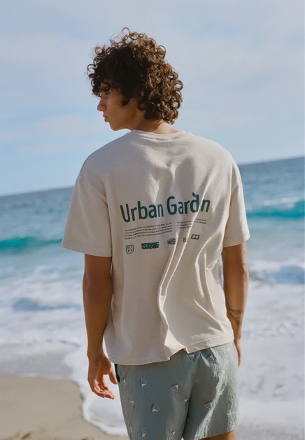 Мужские плавательные шорты Pull&Bear, зеленые