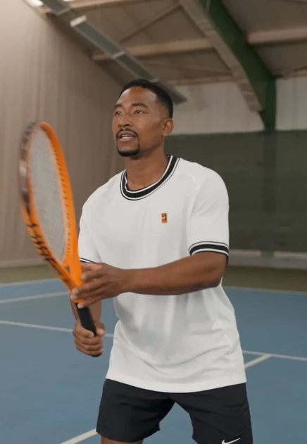 Мужская спортивная футболка Nike Performance Heritage, черно-белая