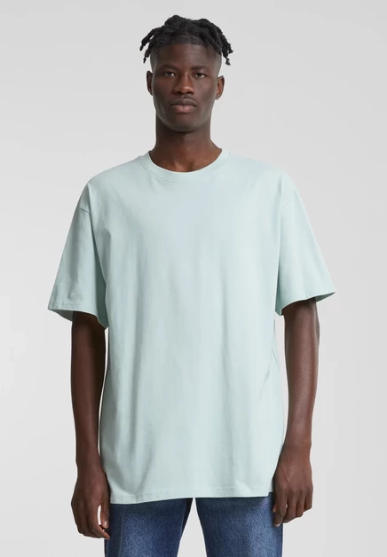 Urban Classics T-SHIRT HEAVY OVERSIZED - Basic T-shirt - amber frostmint