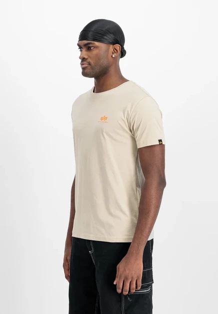 Мужская футболка Alpha Industries Basic, бежевая