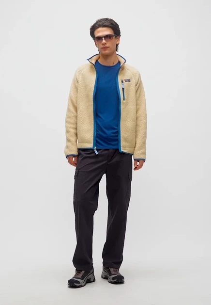 Мужская флисовая куртка Patagonia Retro, бежевая