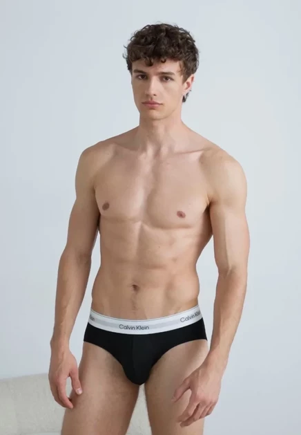 Мужские трусы-брифы Calvin Klein, 3 шт., черные
