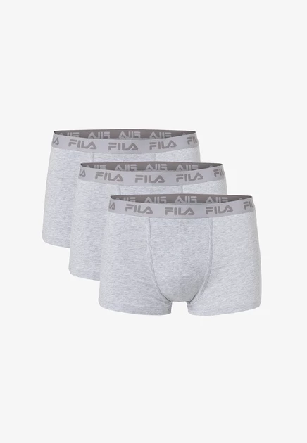 Fila BOXER 3 PACK - Trunks - anthracite black grey