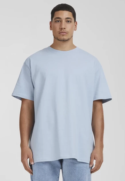 Urban Classics T-SHIRT HEAVY OVERSIZED - Basic T-shirt - amber summerblue