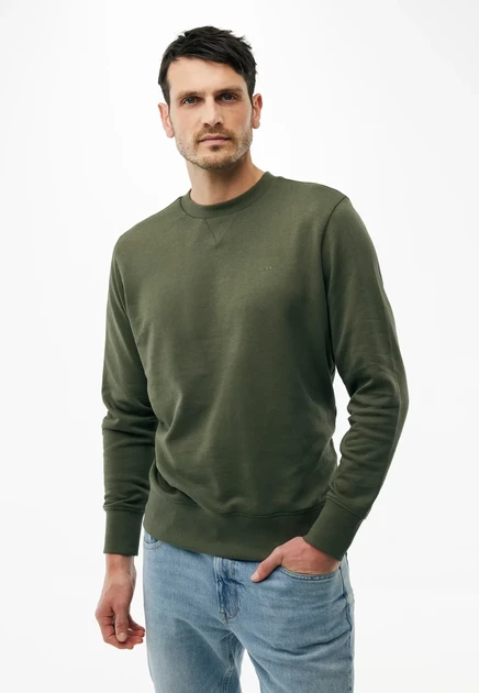 Мужской свитшот Mexx Eiger Crew Neck, зеленый