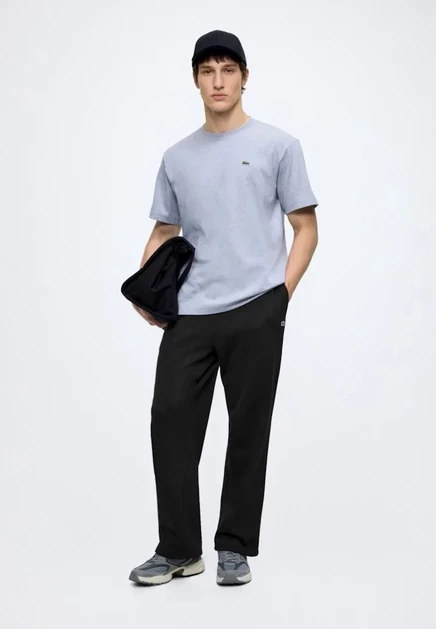 Унисекс спортивные брюки Lacoste, черные