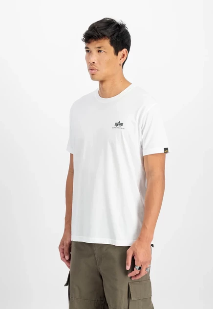Мужская футболка Alpha Industries Basic, белая
