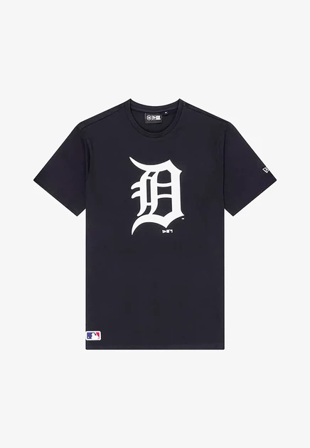 Мужская футболка New Era Detroit Tigers, темно-синяя