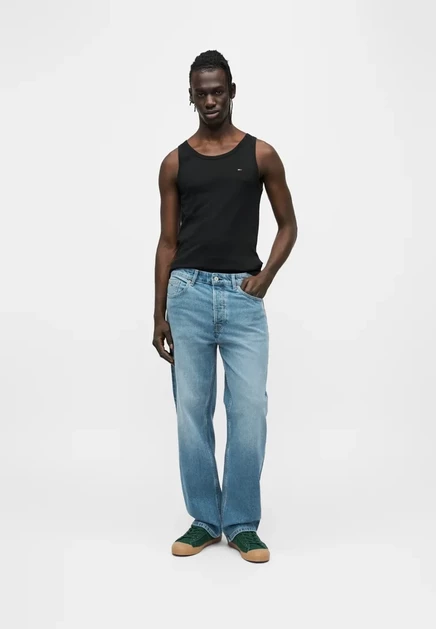 Мужские майки Tommy Jeans, 2 шт., черные
